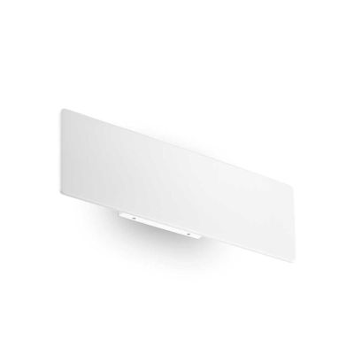 APPLIQUE MODERNA RETTANGOLARE LED 12W LUCE 3000K O 4000K IN ALLUMINIO BIANCO CRISTALENSI - Cristalensi Shop Online