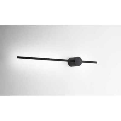 APPLIQUE LINEARE LUNGA 70 CM LED 12.5W LUCE 3000K METALLO BIANCO O NERO CRISTALENSI - Cristalensi Shop Online