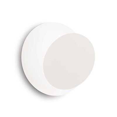APPLIQUE MODERNA D18 CM IN METALLO BIANCO O RIFINITO FOGLIA ORO O ARGENTO CRISTALENSI - Cristalensi Shop Online