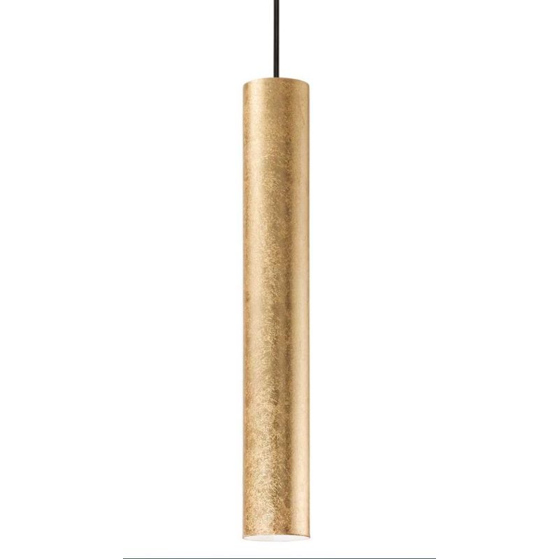 SOSPENSIONE CILINDRO DIAMETRO 6 CM ALTEZZA 40 CM IN METALLO 11 COLORI DESIGN MODERNO ATTACCO GU10 CRISTALENSI - Cristalensi Shop