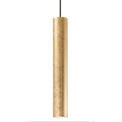 SOSPENSIONE CILINDRO DIAMETRO 6 CM ALTEZZA 40 CM IN METALLO 11 COLORI DESIGN MODERNO ATTACCO GU10 CRISTALENSI - Cristalensi Shop