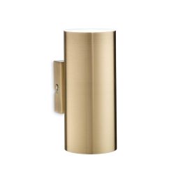 LAMPADA DA PARETE DI FORMA CILINDRICA IN METALLO 5 FINITURE COLORE LAMPADINA GU10 CRISTALENSI - Cristalensi Shop Online 2