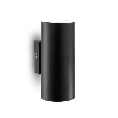 LAMPADA DA PARETE DI FORMA CILINDRICA IN METALLO 5 FINITURE COLORE LAMPADINA GU10 CRISTALENSI - Cristalensi Shop Online