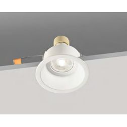 708 INCASSO SIMPLE DI ISYLUCE ALLUMINIO BIANCO O NERO CARTONGESSO PORTALAMPADE GU10 ISYLUCE - Cristalensi Shop Online 2