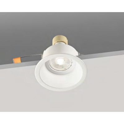 708 INCASSO SIMPLE DI ISYLUCE ALLUMINIO BIANCO O NERO CARTONGESSO PORTALAMPADE GU10 ISYLUCE - Cristalensi Shop Online