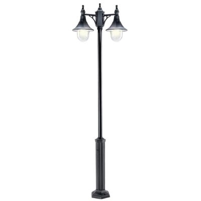 MERCURIO LAMPIONE DUE LUCI DA ESTERNO H204 IN POLIMERO VERDE, NERO O BIANCO Framon Augenti - Cristalensi Shop Online