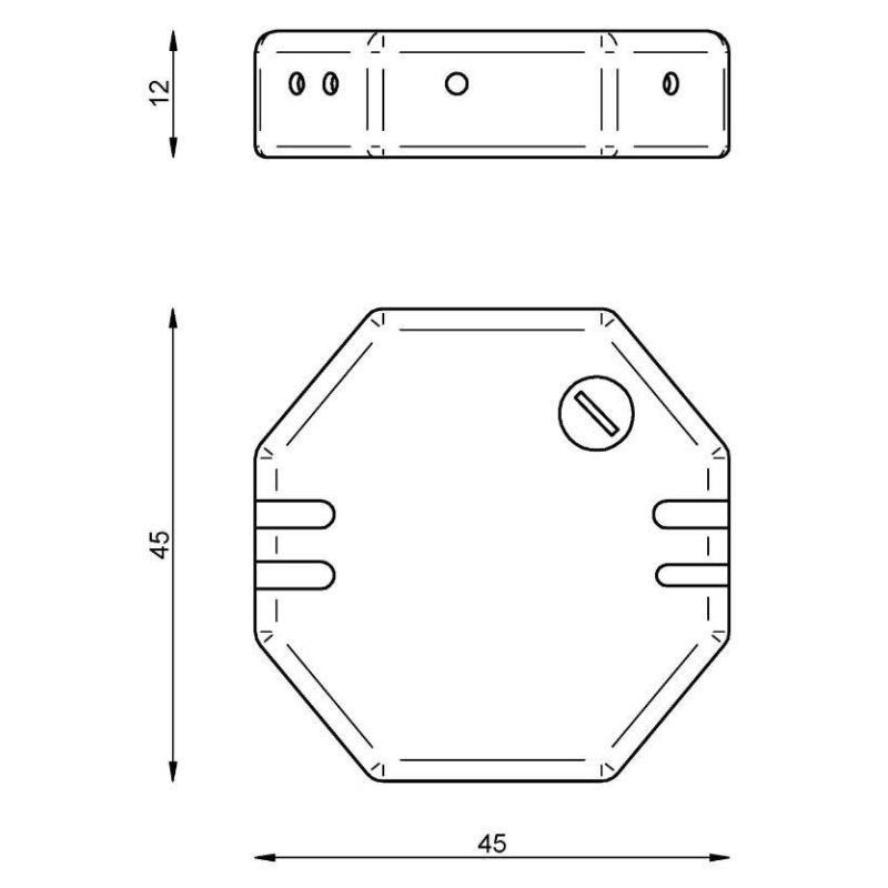 KIT0026 PHASE-CUT DIMMER ACCESSORIO PER RENDERE DIMMERABILE DRIVER ON/OFF Linea Light - Cristalensi Shop Online