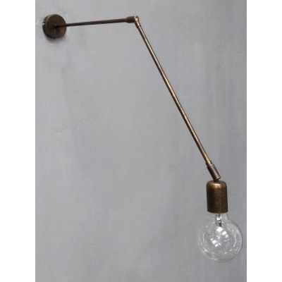 AP 73 APPLIQUE DOPPIO SNODO IN FERRO VERNICIATO CRISTALENSI TUSCANY - Cristalensi Shop Online