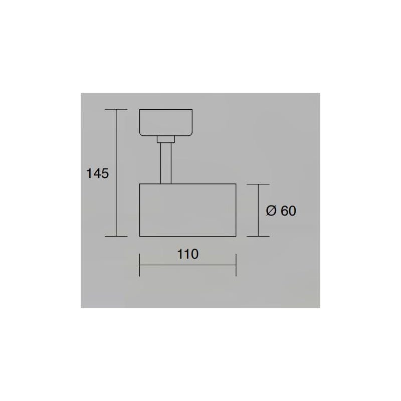 754/5 SPOT DIREZIONABILE IN ALLUMINIO BIANCO O NERO CON PORTALAMPADE GU10 ISYLUCE - Cristalensi Shop Online