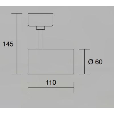 754/5 SPOT DIREZIONABILE IN ALLUMINIO BIANCO O NERO CON PORTALAMPADE GU10 ISYLUCE - Cristalensi Shop Online