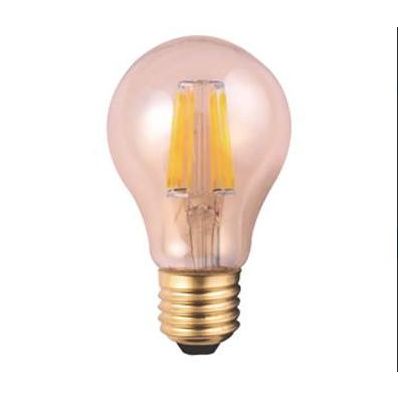 LAMPADINA GOCCIA A FILAMENTO COL AMBRA LED 6W LUCE 2200K ATTACCO E27 D60 MM CRISTALENSI LAMPADINE - Cristalensi Shop Online
