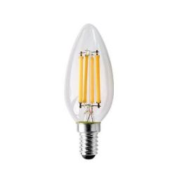 LAMPADINA LED OLIVA A FILAMENTO 4W LUCE 2700K O 4000K DIAMETRO 35 MM ATTACCO E14 CRISTALENSI LAMPADINE - Cristalensi Shop Online 2