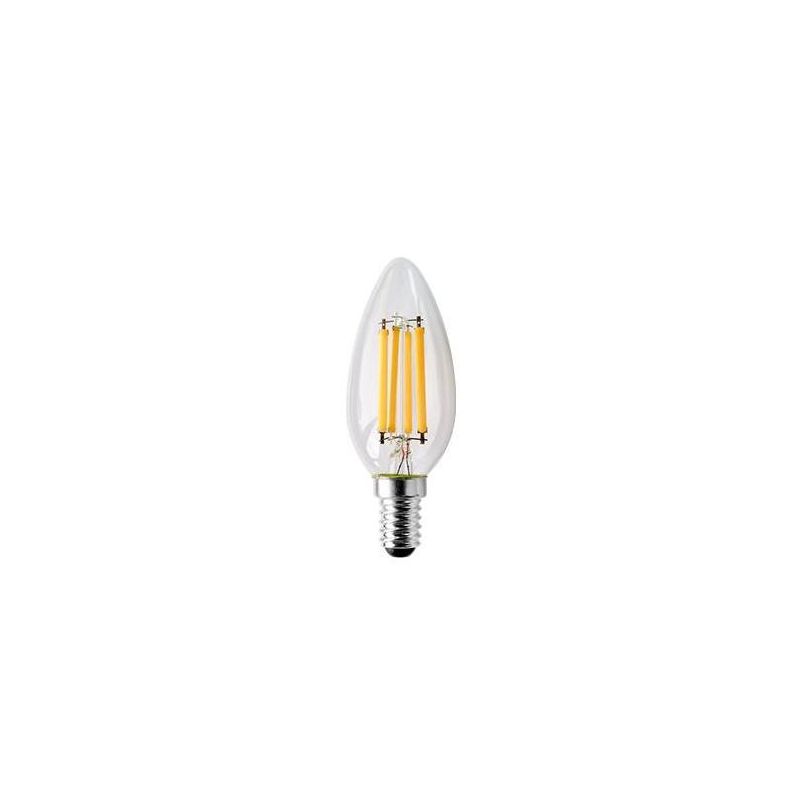 LAMPADINA LED OLIVA A FILAMENTO 4W LUCE 2700K O 4000K DIAMETRO 35 MM ATTACCO E14 CRISTALENSI LAMPADINE - Cristalensi Shop Online