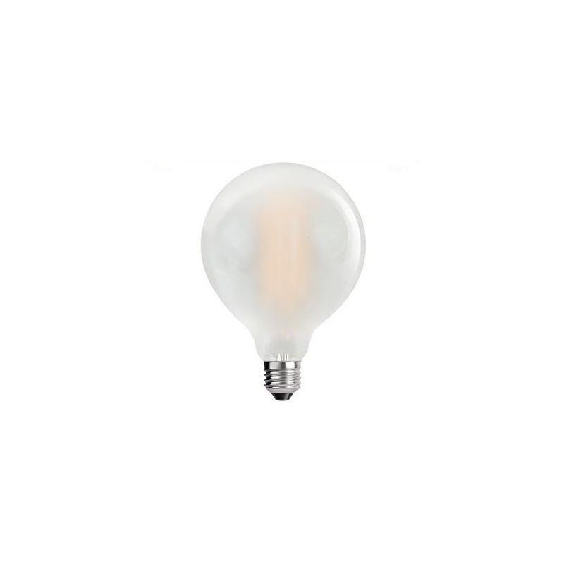 LAMPADINA FILAMENTO OPALE GLOBO LED 14W LUCE 3000K O 4000K DIAMETRO 125 MM ATTACCO E27 CRISTALENSI LAMPADINE - Cristalensi Shop