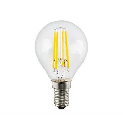 LAMPADINA LED SFERA A FILAMENTO 4W LUCE 2700K O 4000K DIAMETRO 45 MM ATTACCO E14 CRISTALENSI LAMPADINE - Cristalensi Shop Online