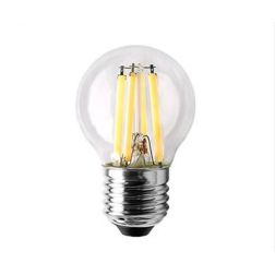 LAMPADINA LED SFERA A FILAMENTO 4W LUCE 2700K O 4000K DIAMETRO 45 MM ATTACCO E27 CRISTALENSI LAMPADINE - Cristalensi Shop Online 2