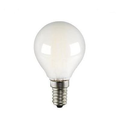 LAMPADINA FILAMENTO OPALE SFERA LED 7W LUCE 3000K O 4000K DIAMETRO 45 MM ATTACCO E14 CRISTALENSI LAMPADINE - Cristalensi Shop On