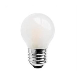 LAMPADINA FILAMENTO OPALE SFERA LED 7W LUCE 3000K O 4000K DIAMETRO 45 MM ATTACCO E27 CRISTALENSI LAMPADINE - Cristalensi Shop On 2