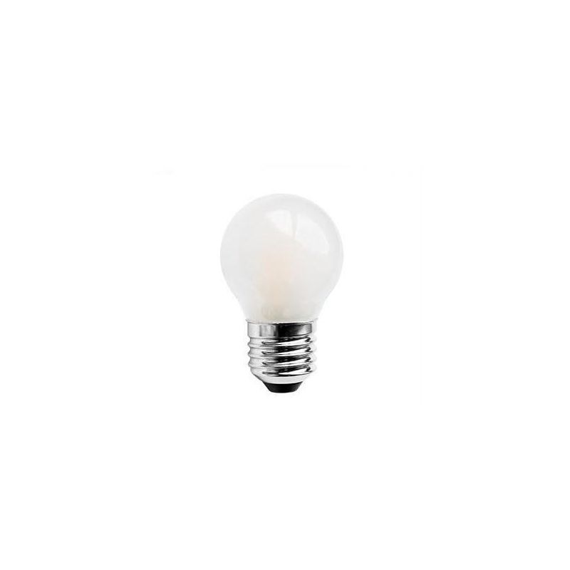 LAMPADINA FILAMENTO OPALE SFERA LED 7W LUCE 3000K O 4000K DIAMETRO 45 MM ATTACCO E27 CRISTALENSI LAMPADINE - Cristalensi Shop On