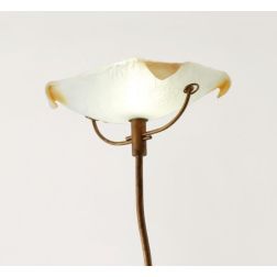 VELA PIANTANA IN METALLO VERNICIATO MARRONE Top Light Illuminazione - Cristalensi Shop Online 2