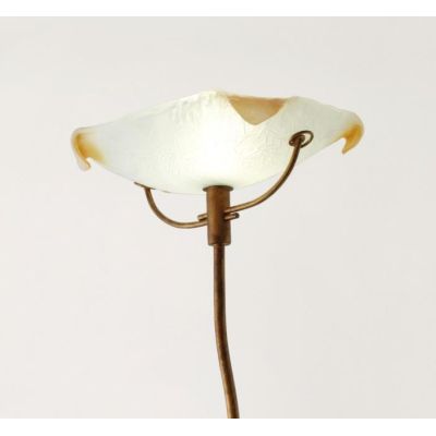 VELA PIANTANA IN METALLO VERNICIATO MARRONE Top Light Illuminazione - Cristalensi Shop Online