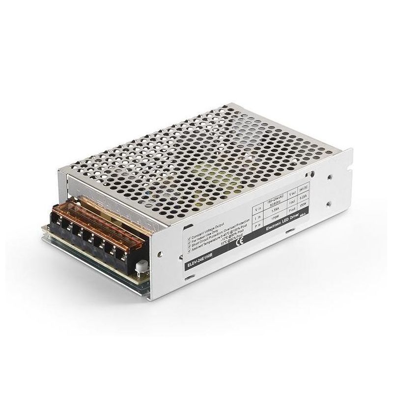 DRIVER ALIMENTATORE 150W 24VDC IP20 PER STRIP LED CRISTALENSI LAMPADINE - Cristalensi Shop Online