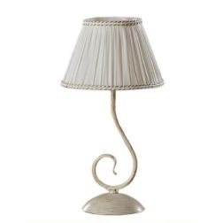 VIVIENNE LUMETTO CLASSICO COLORE AVORIO CHIARO CON PARALUMI IN TESSUTO PLISSE CRISTALENSI LIGHT - Cristalensi Shop Online 2