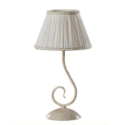 VIVIENNE LUMETTO CLASSICO COLORE AVORIO CHIARO CON PARALUMI IN TESSUTO PLISSE CRISTALENSI LIGHT - Cristalensi Shop Online