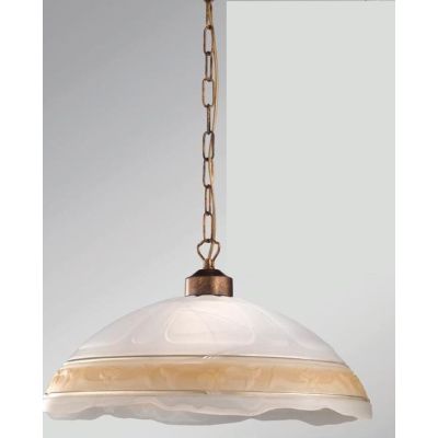 ISCHIA LAMPADARIO STILE CLASSICO CLASSICO D40 IN VETRO SATINATO CON DECORO AMBRA O ARGENTO CRISTALENSI LUX - Cristalensi Shop On