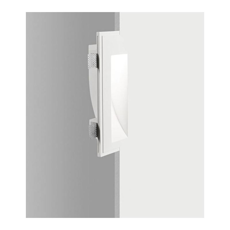 843 ISYLUCE INCASSO A SCOMPARSA GESSO SEGNAPASSO VERNICIABILE PORTALAMPADE GU10 ISYLUCE - Cristalensi Shop Online