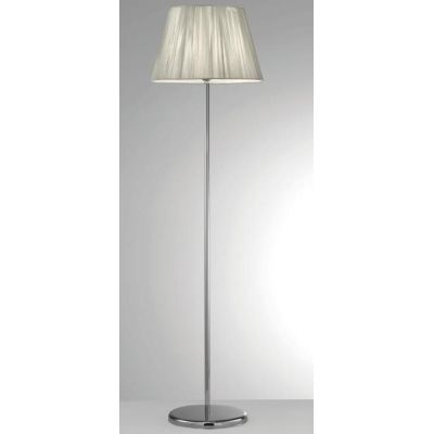 PAUL PIANTANA IN METALLO FINITURA CROMO,AVORIO O BRONZO CON PARALUME IN TESSUTO PLISSE CLASSICA CRISTALENSI LUX - Cristalensi Sh