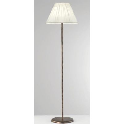 PAUL PIANTANA IN METALLO FINITURA CROMO,AVORIO O BRONZO CON PARALUME IN TESSUTO PLISSE CLASSICA CRISTALENSI LUX - Cristalensi Sh