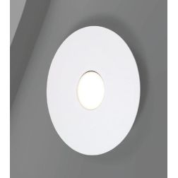 PEGASO PLAFONIERA ROTONDA DIAMETRO CM 26 BIANCA CON ATTACCO GX53 MODERNA ED ECONOMICA CRISTALENSI LUX - Cristalensi Shop Online 2