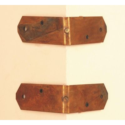 ANGOLARE 2 FASCE IN OTTONE PER ART. ERA E DREA CRISTALENSI OTTONE - Cristalensi Shop Online