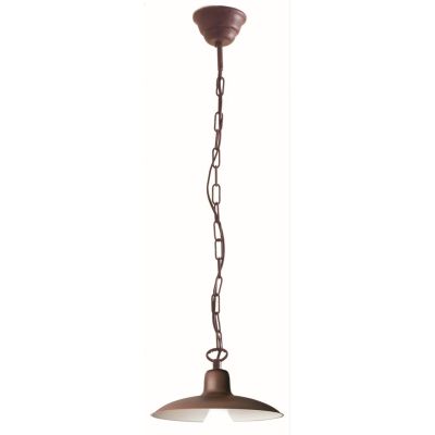 ERA SOSPENSIONE D.21 DA ESTERNO IN OTTONE NATURALE O VERNICIATO DI ANTRACITE O CORTEN CRISTALENSI OTTONE - Cristalensi Shop Onli