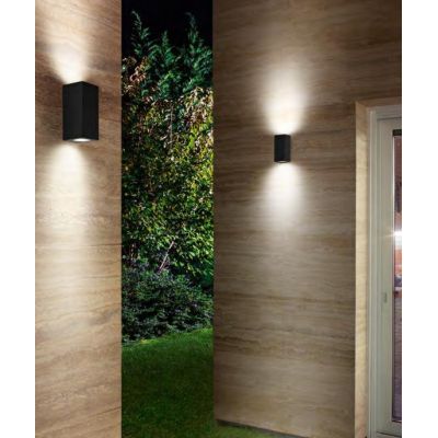 ISCHIA APPLIQUE ESTERNO IP54 UP AND DOWN BIANCO O ANTRACITE LAMPADINE GU10 ISYLUCE ISYLUCE - Cristalensi Shop Online