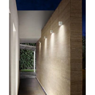 PONZA LAMPADA PARETE PER ESTERNO IP54 BIANCA O ANTRACITE DI ISYLUCE ECONOMICA ISYLUCE - Cristalensi Shop Online