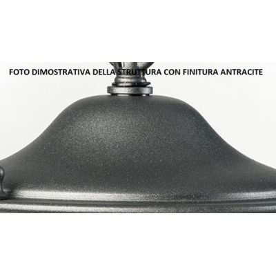 GORGONA BAFFO APPLIQUE PER ESTERNO FASCIA OTTONE IP66 CON TAGLIO FRONTALE CRISTALENSI OTTONE - Cristalensi Shop Online
