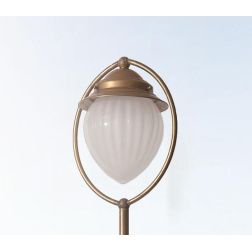 PICO PALO H 210 DA ESTERNO IN OTTONE NATURALE O VERNICIATO IN CORTEN O ANTRACITE CRISTALENSI OTTONE - Cristalensi Shop Online 2