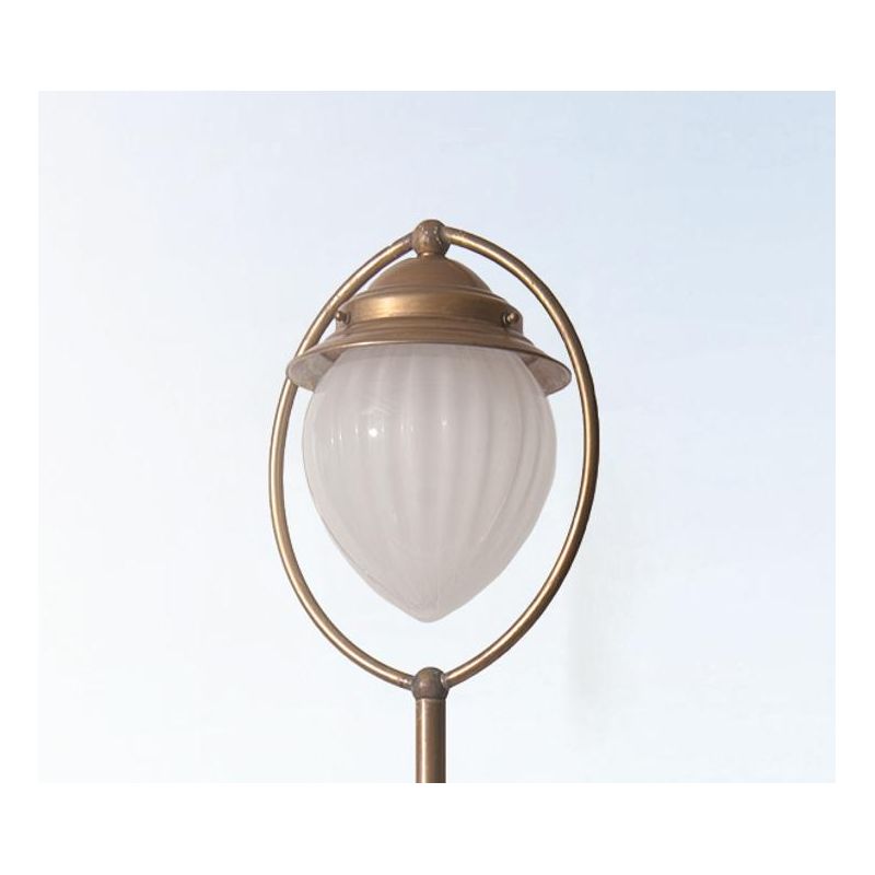 PICO PALO H 210 DA ESTERNO IN OTTONE NATURALE O VERNICIATO IN CORTEN O ANTRACITE CRISTALENSI OTTONE - Cristalensi Shop Online