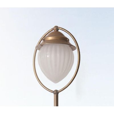 PICO PALO H 210 DA ESTERNO IN OTTONE NATURALE O VERNICIATO IN CORTEN O ANTRACITE CRISTALENSI OTTONE - Cristalensi Shop Online