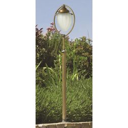 PICO PALO H 92 DA ESTERNO IN OTTONE NATURALE O VERNICIATO IN CORTEN O ANTRACITE CRISTALENSI OTTONE - Cristalensi Shop Online