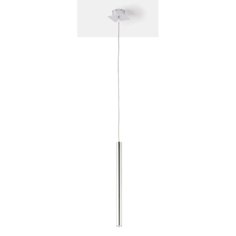 STILED S50 SOSPENSIONE A LED IN METALLO CROMATO DIAMETRO 2,5 CM CRISTALENSI OTTONE - Cristalensi Shop Online