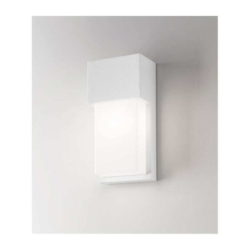 SECTION APPLIQUE ESTERNO IP54 DI ISYLUCE BIANCO ANTRACITE CORTEN 1XE27 ECONOMICO ISYLUCE - Cristalensi Shop Online