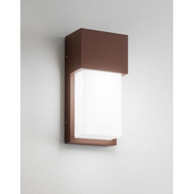 SECTION APPLIQUE ESTERNO IP54 DI ISYLUCE BIANCO ANTRACITE CORTEN 1XE27 ECONOMICO ISYLUCE - Cristalensi Shop Online