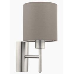 PASTERI APPLIQUE IN TESSUTO COLORE TORTORA EGLO - Cristalensi Shop Online 2