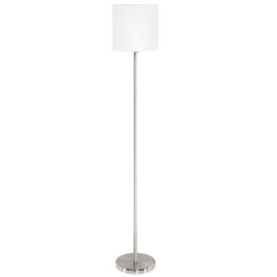 PASTERI LAMPADA TERRA IN TESSUTO COLOR BIANCO H. 158 CM EGLO - Cristalensi Shop Online 2