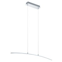 LASANA SOSPENSIONE IN METALLO CROMATO A LED INTEGRATO DA 14W MODERNA EGLO - Cristalensi Shop Online 2
