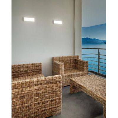 BRIQUE DI ISYLUCE LED 12W 3000K O 4000K PER ESTERNO IP65 BIANCA O ANTRACITE LUCE DIRETTA ISYLUCE - Cristalensi Shop Online