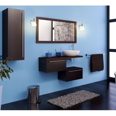 STICKER VETRO FARETTO IN METALLO CROMATO CON AGGANCIO SPECCHIO EGLO - Cristalensi Shop Online